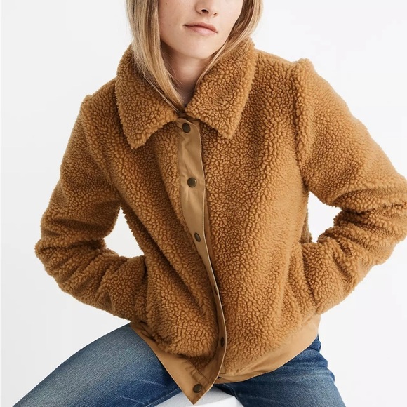 Madewell Jackets & Blazers - Madewell Sherpa Portland Jacket